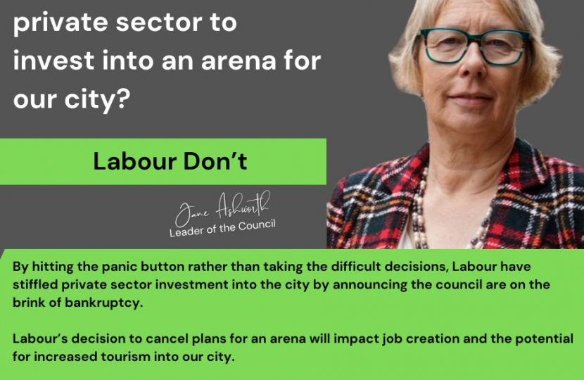 Labour cancel arena plans